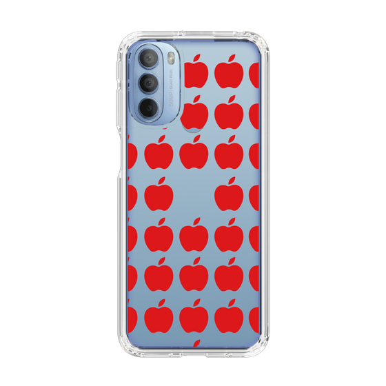 スリムプロテクションケース［ Apple - Red ］