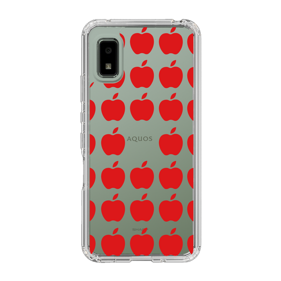 スリムプロテクションケース［ Apple - Red ］