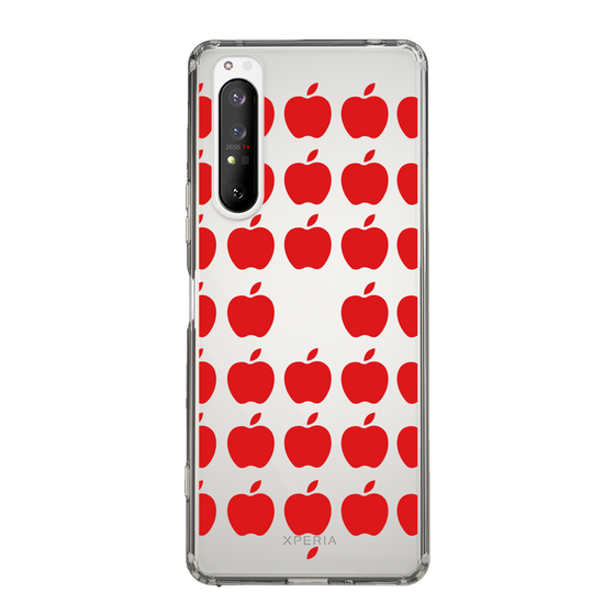 スリムプロテクションケース［ Apple - Red ］