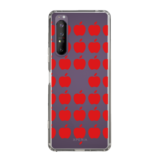 スリムプロテクションケース［ Apple - Red ］