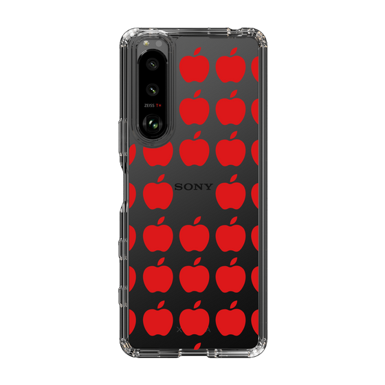 スリムプロテクションケース［ Apple - Red ］