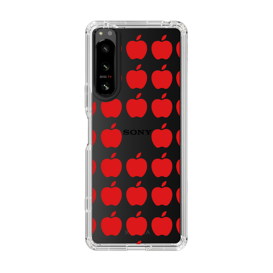 スリムプロテクションケース［ Apple - Red ］