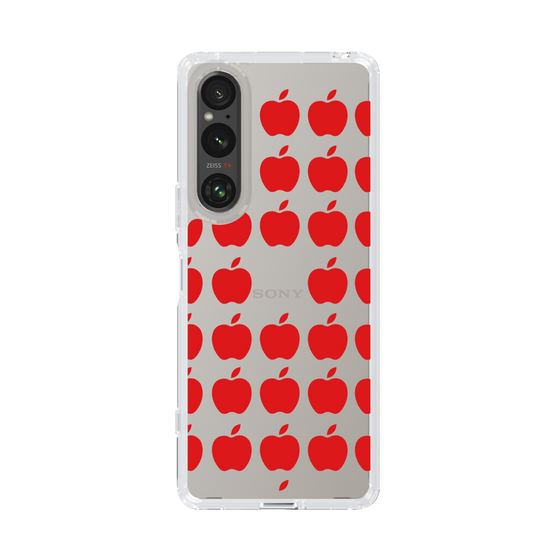 スリムプロテクションケース［ Apple - Red ］