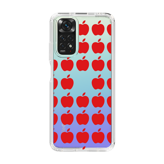 スリムプロテクションケース［ Apple - Red ］