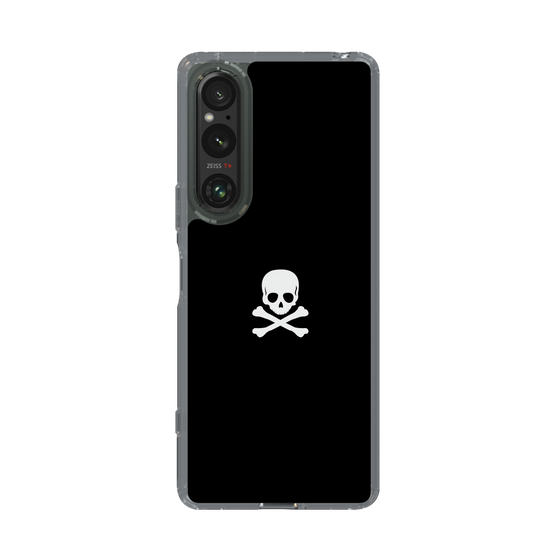 スリムプロテクションケース［ スカル - Black ］