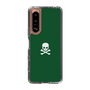 スリムプロテクションケース［ スカル - Green ］