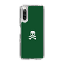 スリムプロテクションケース［ スカル - Green ］