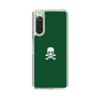 スリムプロテクションケース［ スカル - Green ］