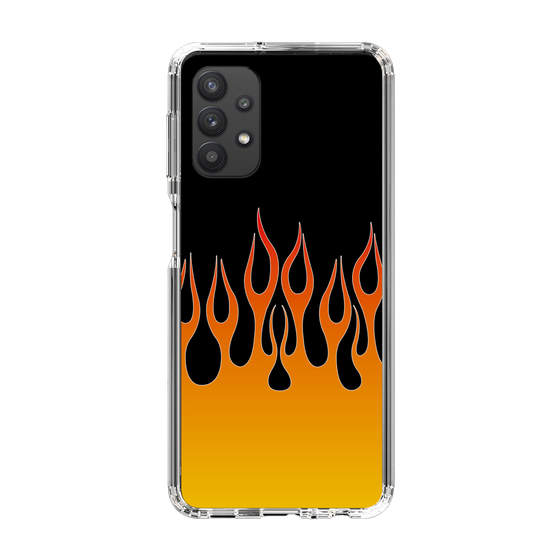 スリムプロテクションケース［ 炎 - Orange ］
