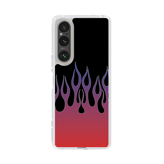 スリムプロテクションケース［ 炎 - Red ］