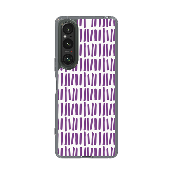 スリムプロテクションケース［ Nordic - Purple ］