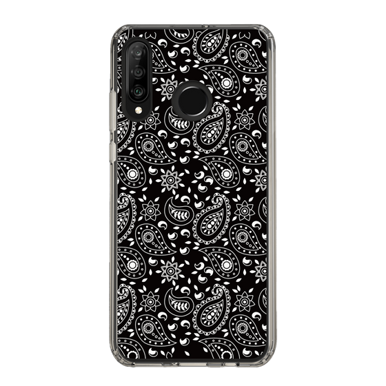 スリムプロテクションケース［ ペイズリー - Black ］