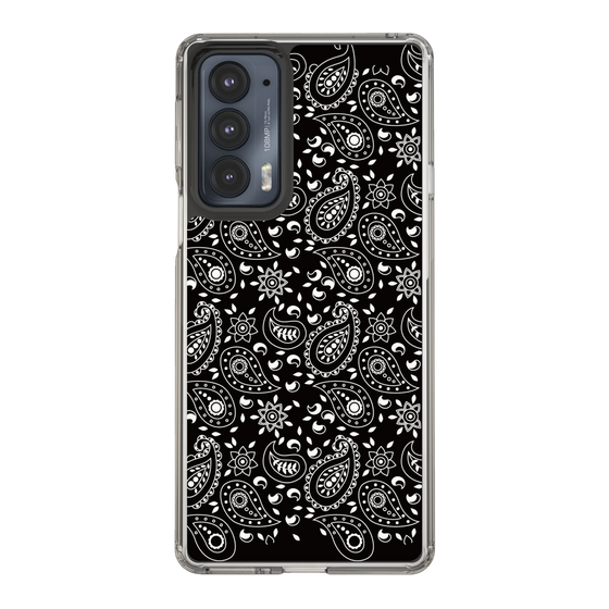 スリムプロテクションケース［ ペイズリー - Black ］