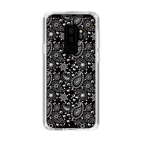 スリムプロテクションケース［ ペイズリー - Black ］