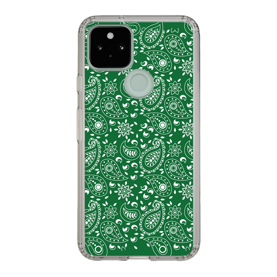 スリムプロテクションケース［ ペイズリー - Green ］