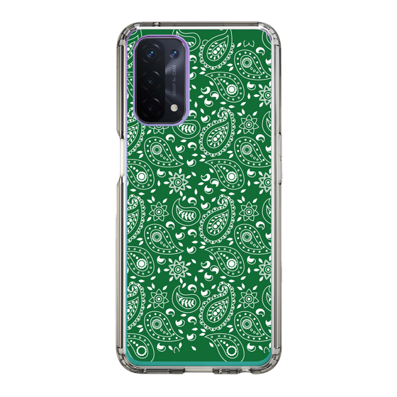 スリムプロテクションケース［ ペイズリー - Green ］