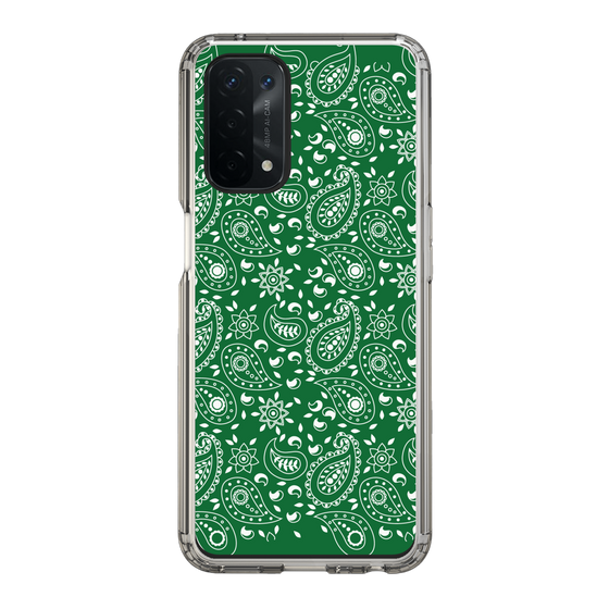 スリムプロテクションケース［ ペイズリー - Green ］