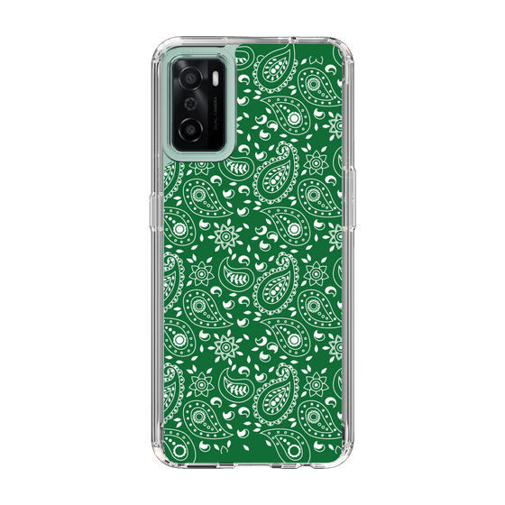 スリムプロテクションケース［ ペイズリー - Green ］