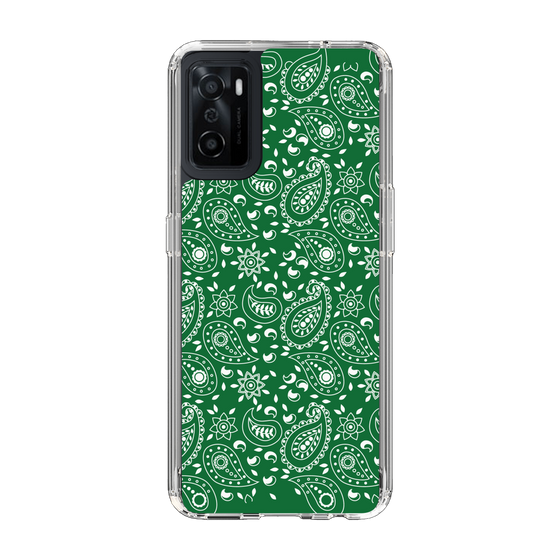 スリムプロテクションケース［ ペイズリー - Green ］