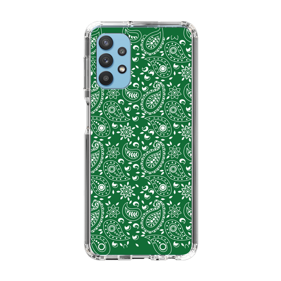 スリムプロテクションケース［ ペイズリー - Green ］
