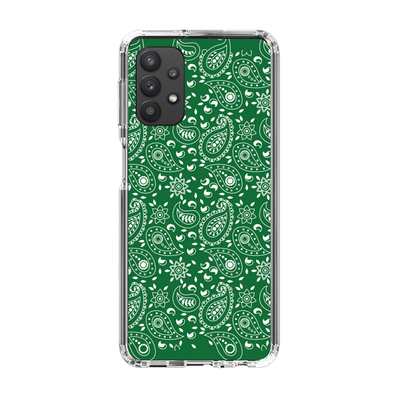 スリムプロテクションケース［ ペイズリー - Green ］