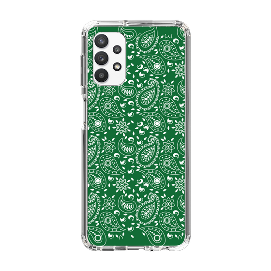 スリムプロテクションケース［ ペイズリー - Green ］