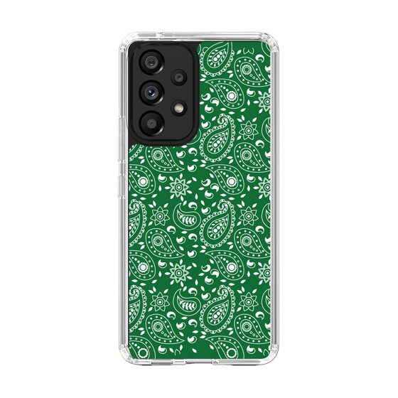 スリムプロテクションケース［ ペイズリー - Green ］