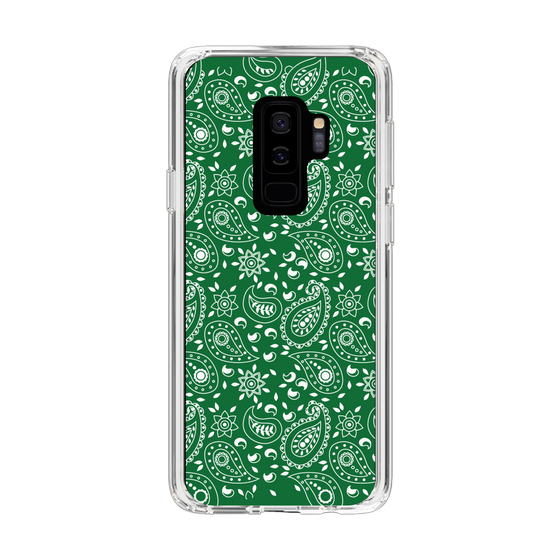 スリムプロテクションケース［ ペイズリー - Green ］