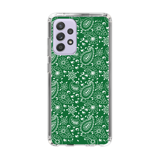 スリムプロテクションケース［ ペイズリー - Green ］