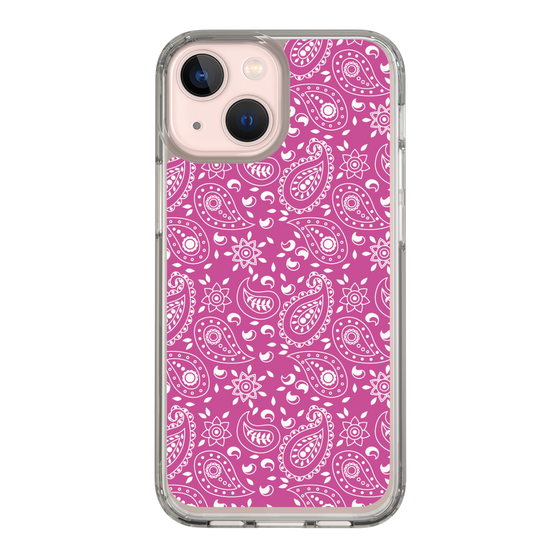 スリムプロテクションケース［ ペイズリー - Pink ］