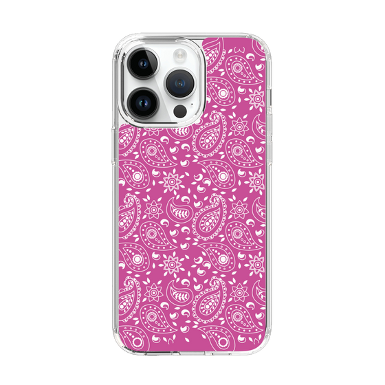 スリムプロテクションケース［ ペイズリー - Pink ］