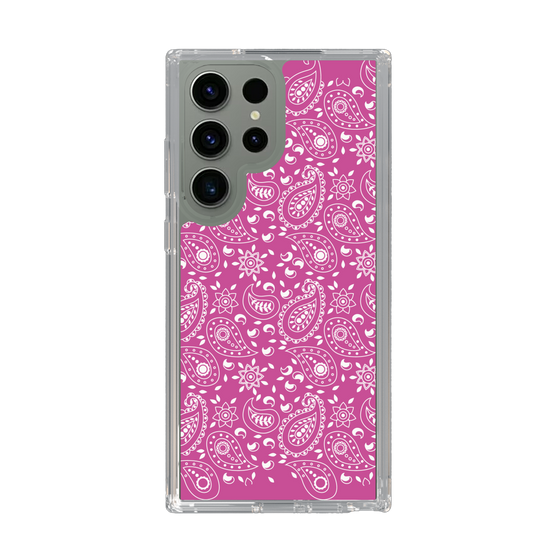 スリムプロテクションケース［ ペイズリー - Pink ］