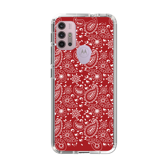 スリムプロテクションケース［ ペイズリー - Red ］