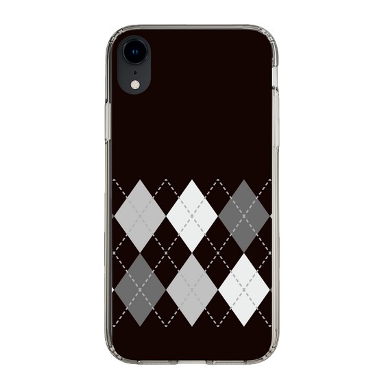 スリムプロテクションケース［ Nordic Argyle - Black ］
