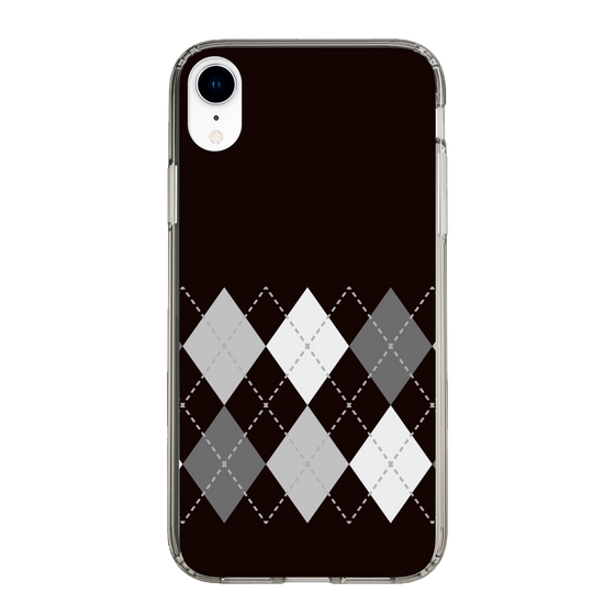 スリムプロテクションケース［ Nordic Argyle - Black ］