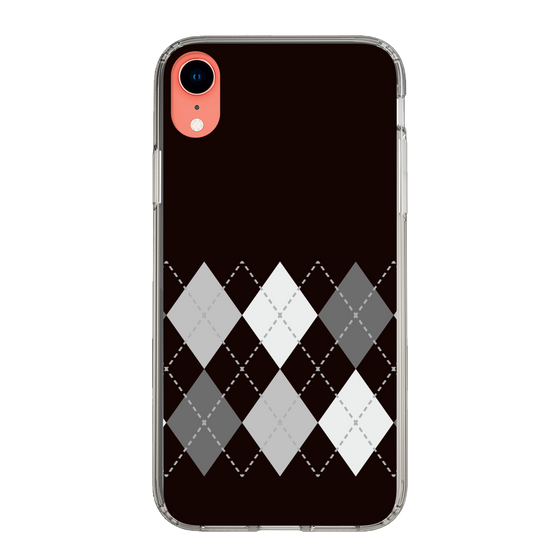 スリムプロテクションケース［ Nordic Argyle - Black ］