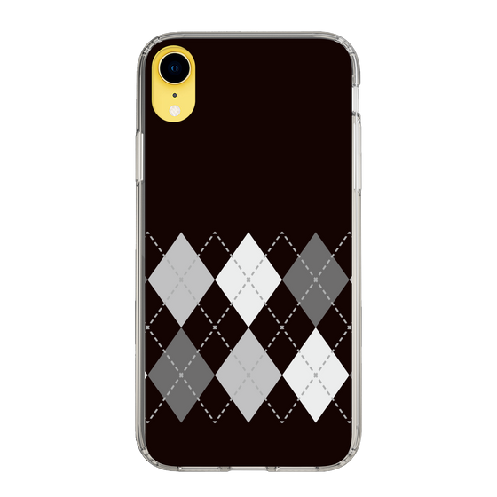 スリムプロテクションケース［ Nordic Argyle - Black ］
