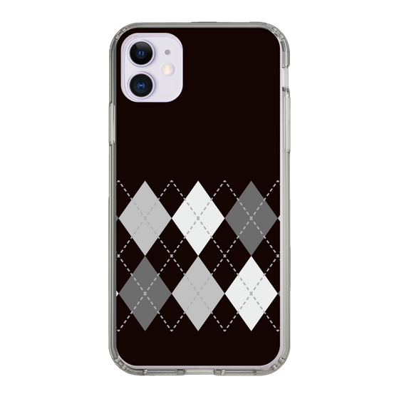 スリムプロテクションケース［ Nordic Argyle - Black ］