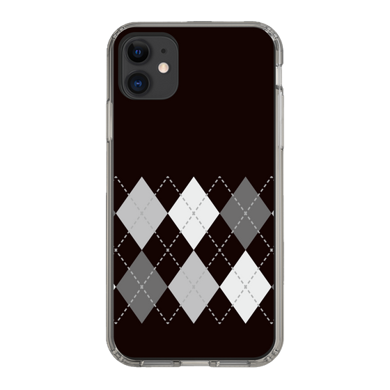 スリムプロテクションケース［ Nordic Argyle - Black ］