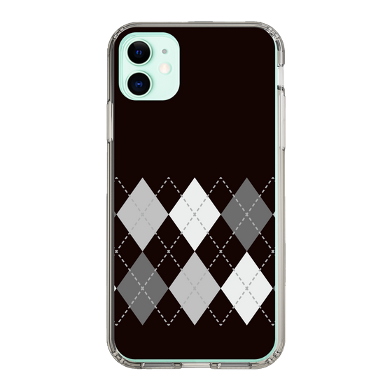 スリムプロテクションケース［ Nordic Argyle - Black ］