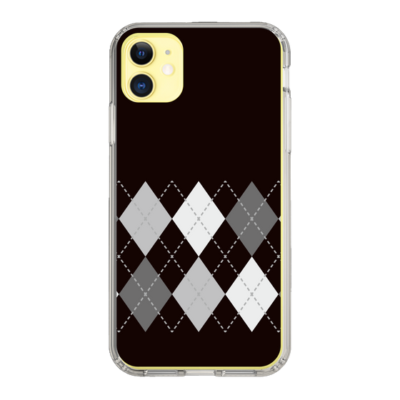 スリムプロテクションケース［ Nordic Argyle - Black ］