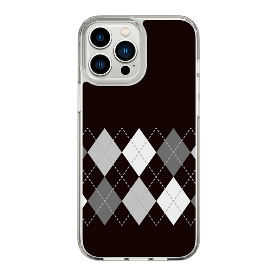 スリムプロテクションケース［ Nordic Argyle - Black ］