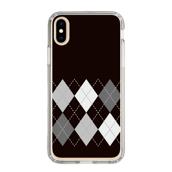 スリムプロテクションケース［ Nordic Argyle - Black ］