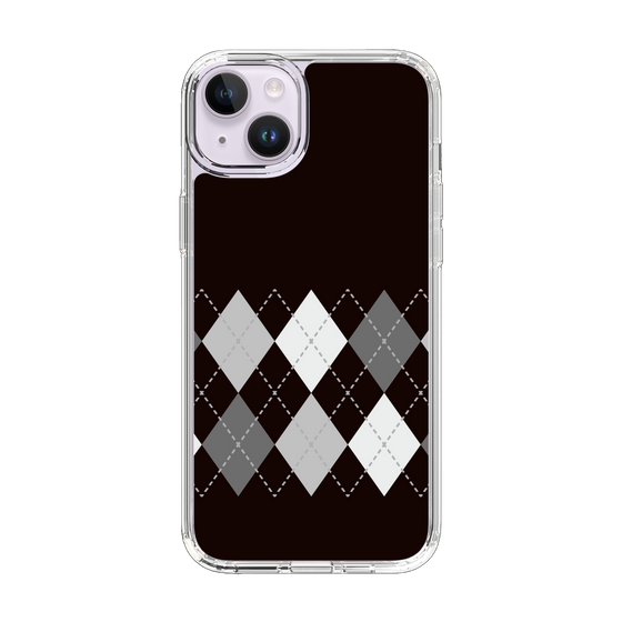 スリムプロテクションケース［ Nordic Argyle - Black ］