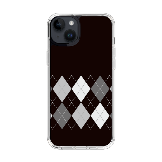 スリムプロテクションケース［ Nordic Argyle - Black ］