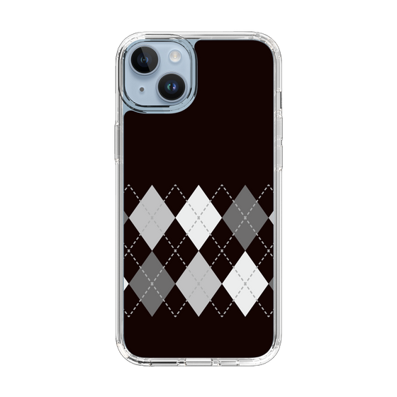 スリムプロテクションケース［ Nordic Argyle - Black ］