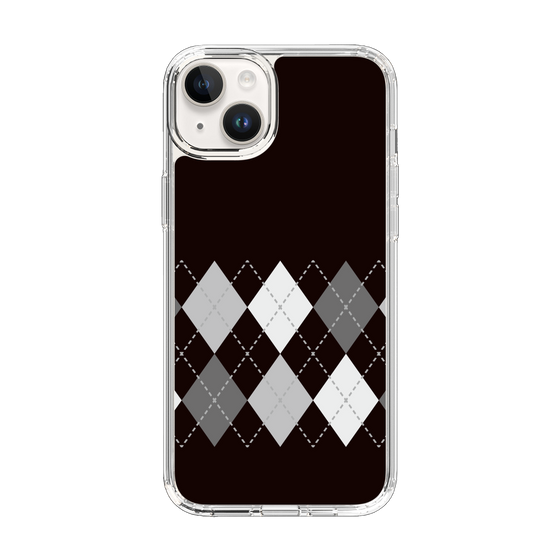 スリムプロテクションケース［ Nordic Argyle - Black ］