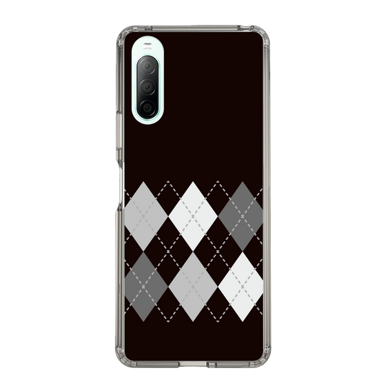 スリムプロテクションケース［ Nordic Argyle - Black ］