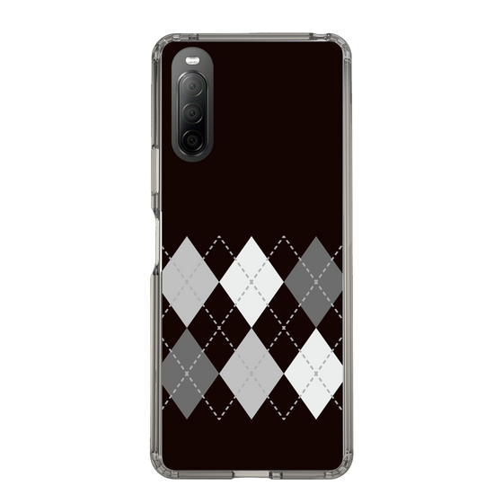 スリムプロテクションケース［ Nordic Argyle - Black ］