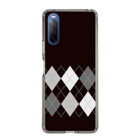 スリムプロテクションケース［ Nordic Argyle - Black ］